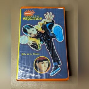 Nickelodeon Petit Espionne (Harriet The Spy) vhs 1997 Clamshell Case Tested